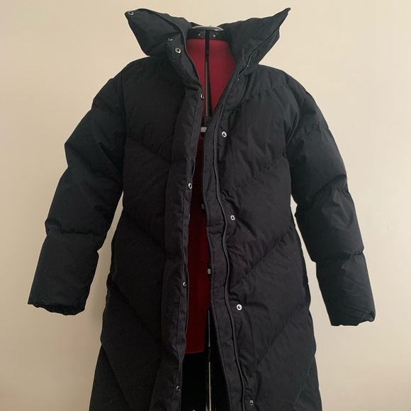 Aritzia Cloud Puff Midi XS Black - Picture 2 of 4